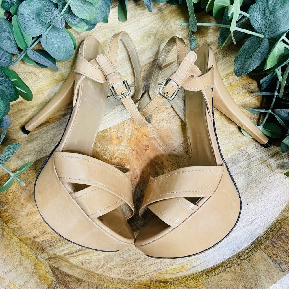 Stuart Weitzman - Nexus Platform Patent Sandals 8 - image 6